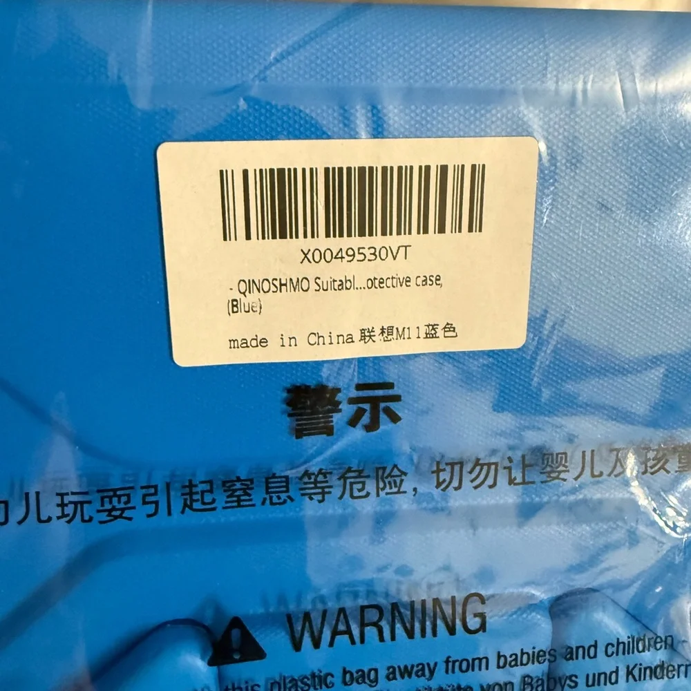 Blue Tablet Case with Handle